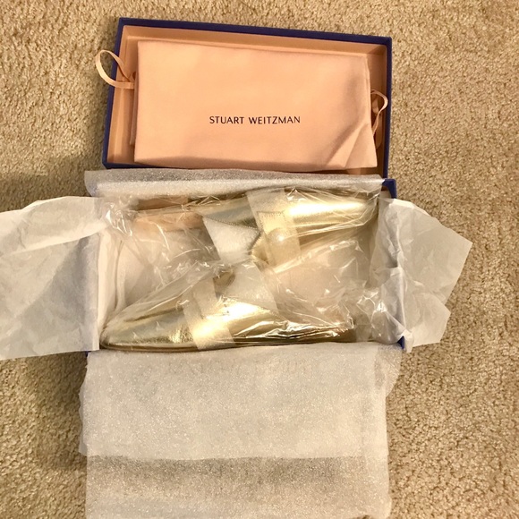 STUART WEITZMAN THE PAYSON SLIDE PEARL - Picture 9 of 12